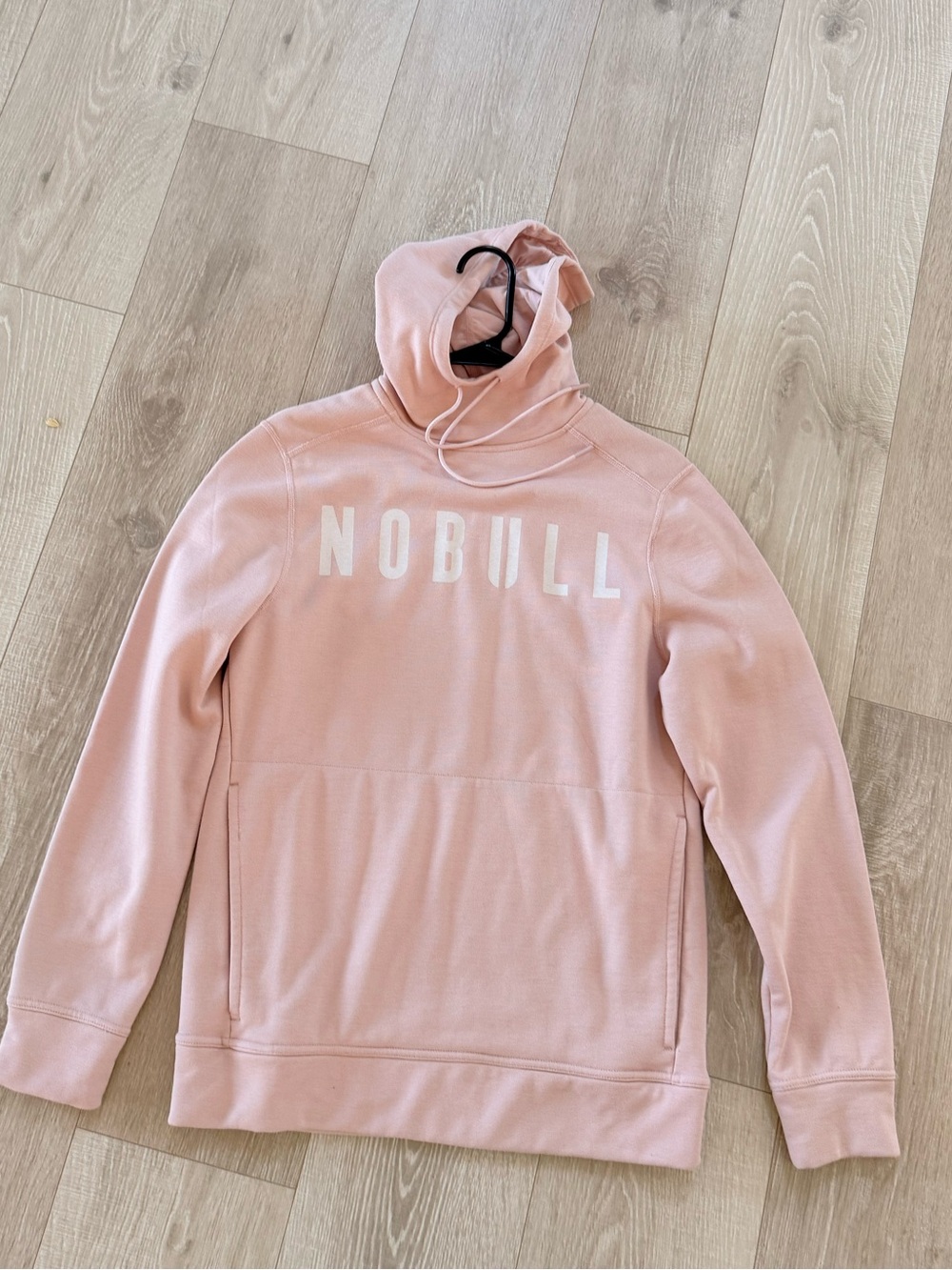 NoBull NOBULL unisex Dusty Rose Pink hoodie sweatshirt Small like new